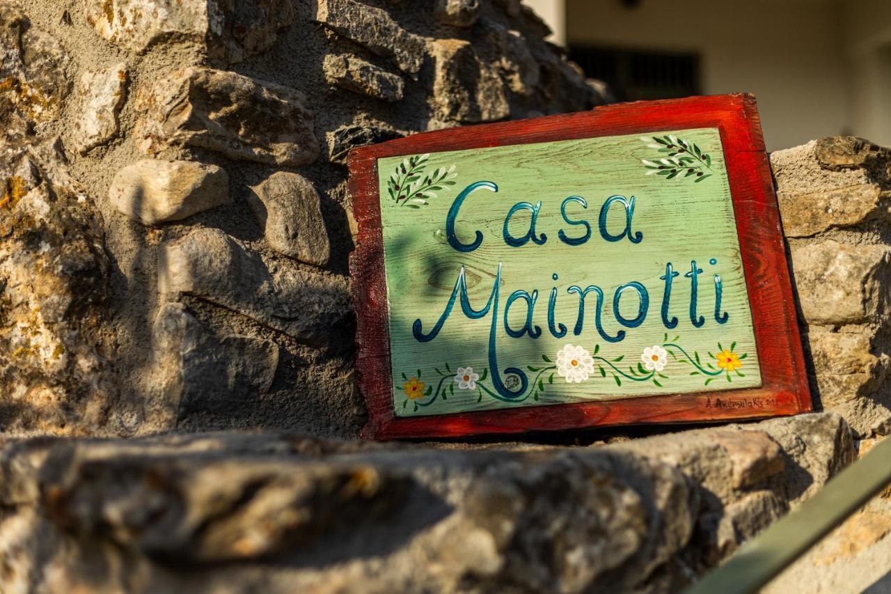 Casa Mainotti - Villa In Mani Nomitsis Extérieur photo