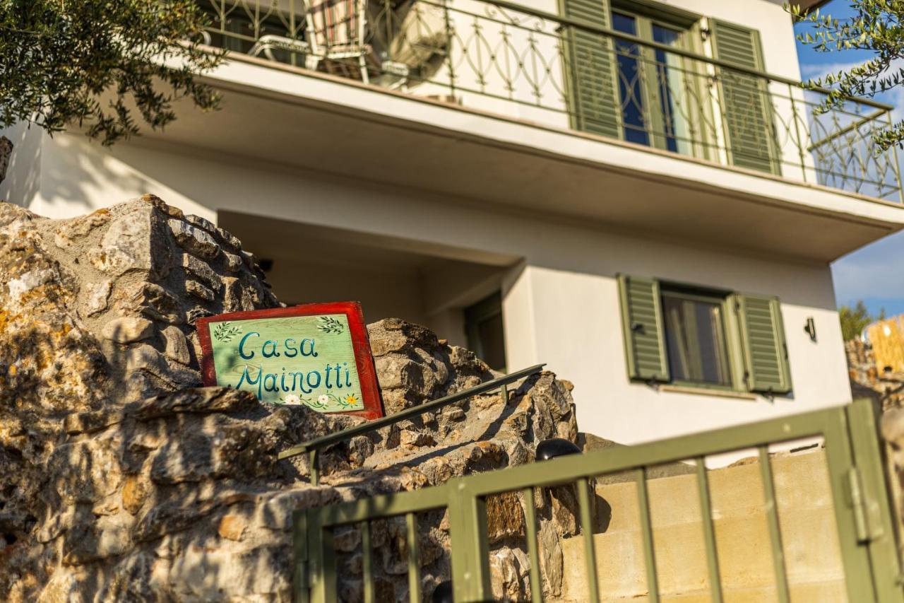 Casa Mainotti - Villa In Mani Nomitsis Extérieur photo
